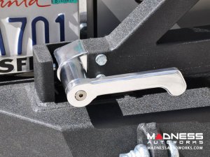 Jeep Wrangler JK Rear Bumper & Tire Carrier - Textured Black Powder Coating Jeep Wrangler JK Rear Bumper & Tire Carrier - Textured Black Powder Coating